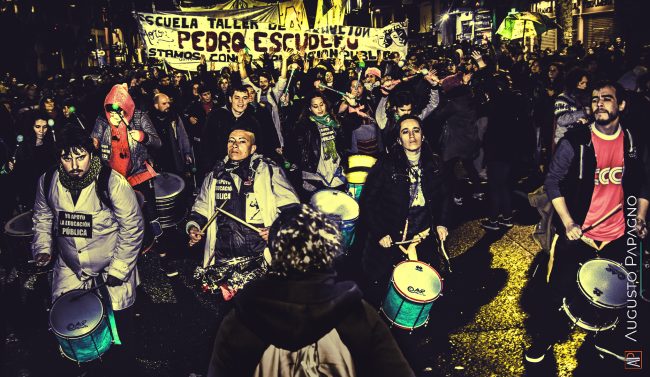 Fotografía Documental - Marcha Universitaria