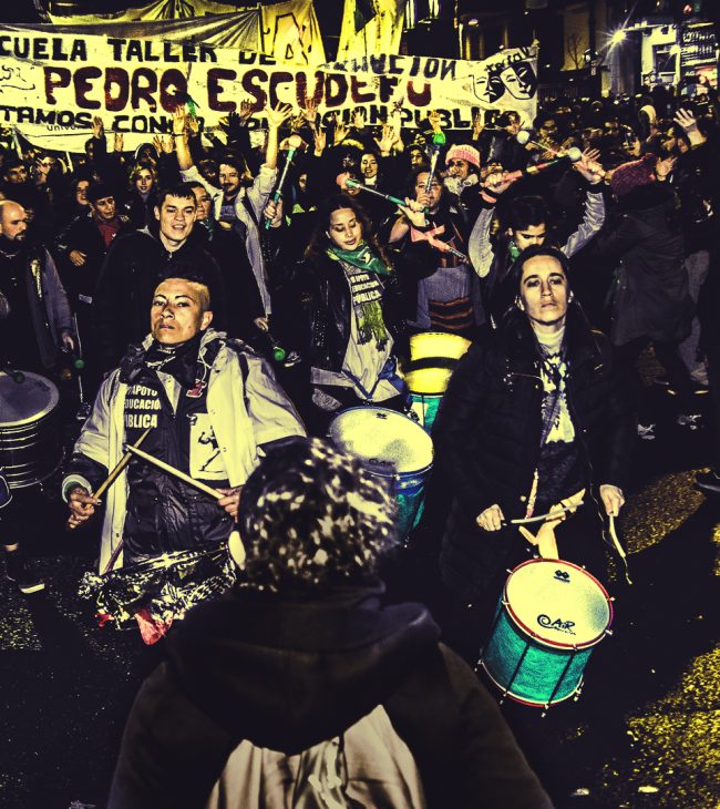 Fotografía Documental - Marcha Universitaria